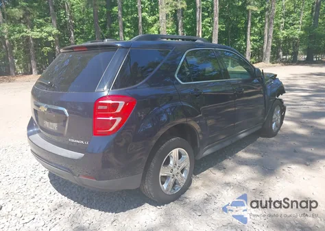 2016 Chevrolet Equinox Lt из США, поврежденный, VIN 2GNFLFEK3G6153009